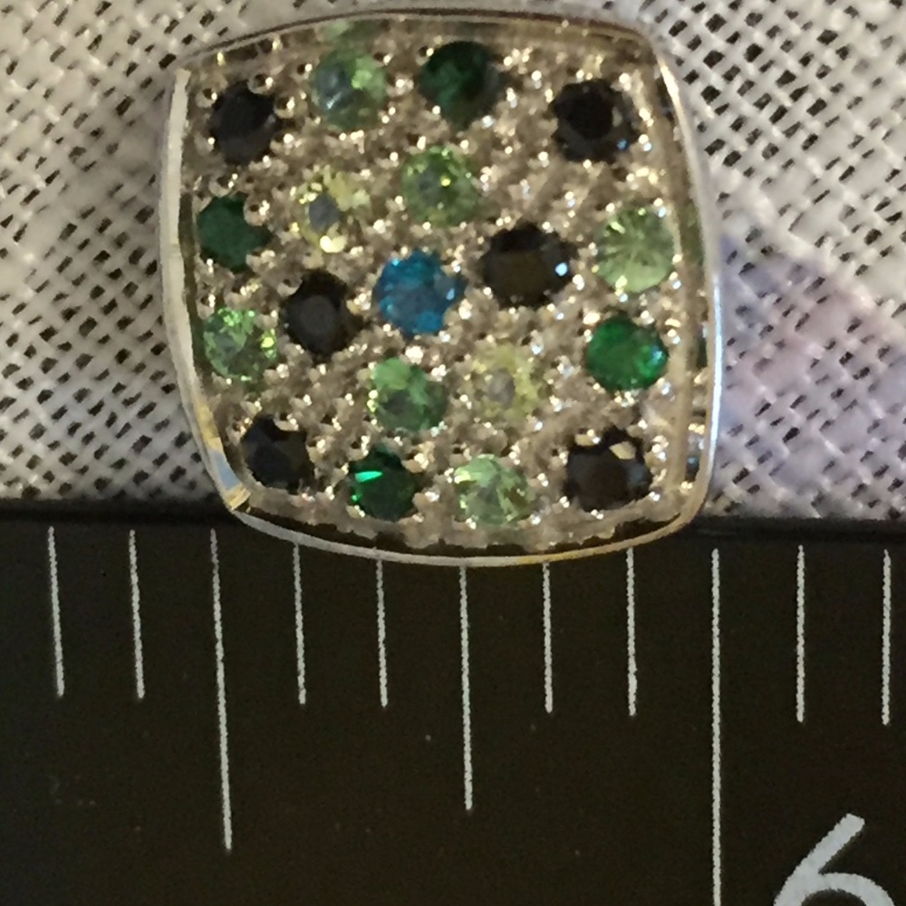 Sapphire and Sterling Slide